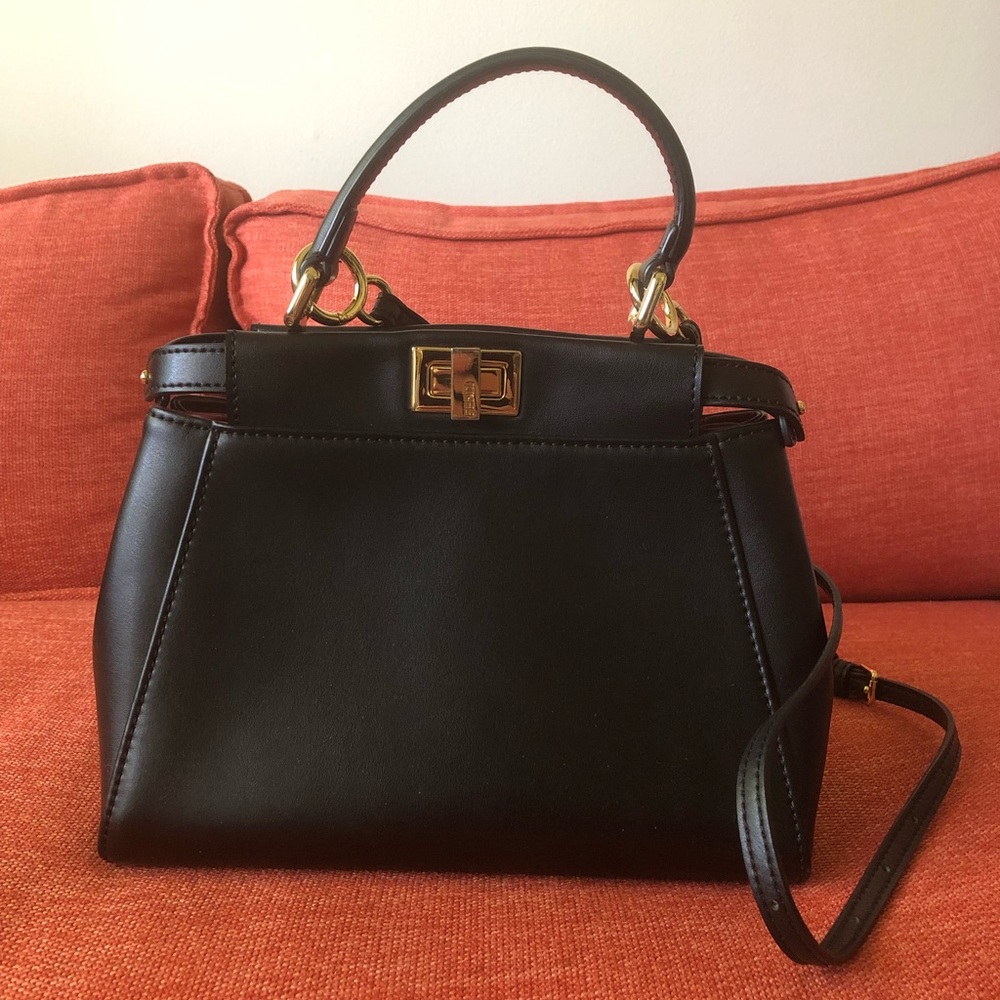 High quality leather bag, like Fendi peekaboo